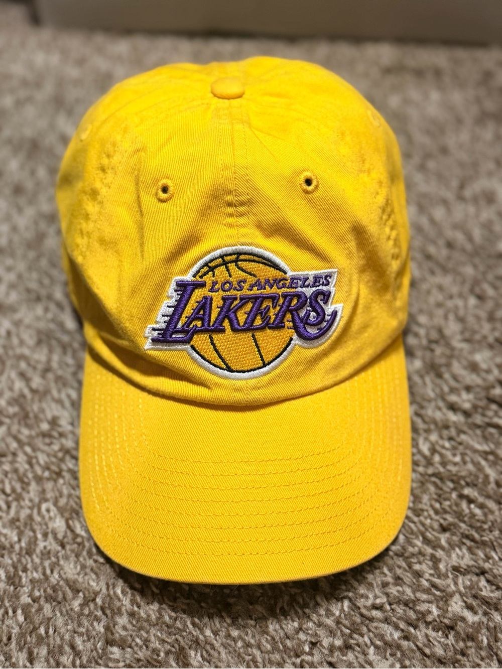 Los Angeles Lakers Clean Up Adjustable Hat